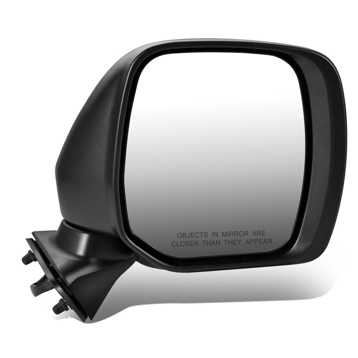 RETROVISOR MIRROR - OEM - 11-17 NISSAN QUEST - POWERED - HEATED - FOLDING - BLACK MATERIAL - RIGHT
