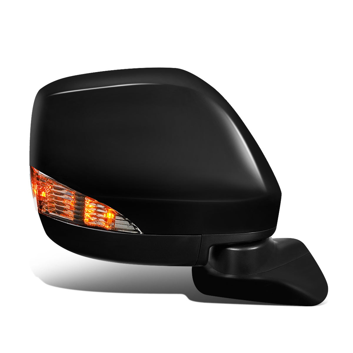 RETROVISOR MIRROR - OEM - 11-17 NISSAN QUEST - POWERED - HEATED - W/ SIGNAL LIGHT - FOLDING - BLACK MATERIAL - RIGHT