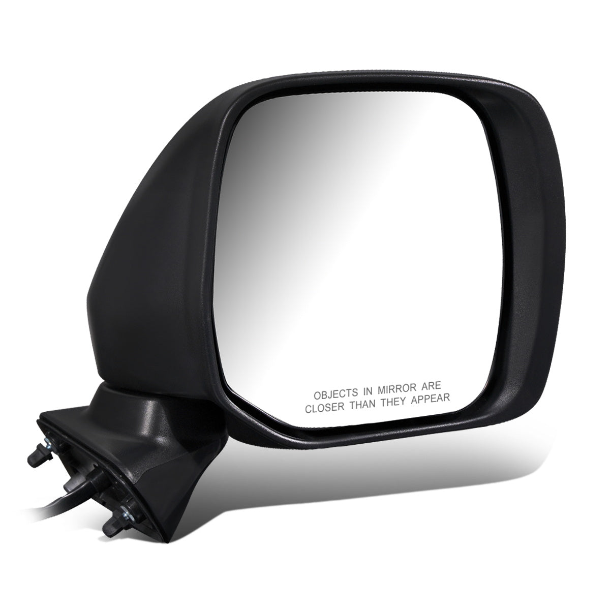 RETROVISOR MIRROR - OEM - 11-17 NISSAN QUEST - POWERED - HEATED - W/ SIGNAL LIGHT - FOLDING - BLACK MATERIAL - RIGHT