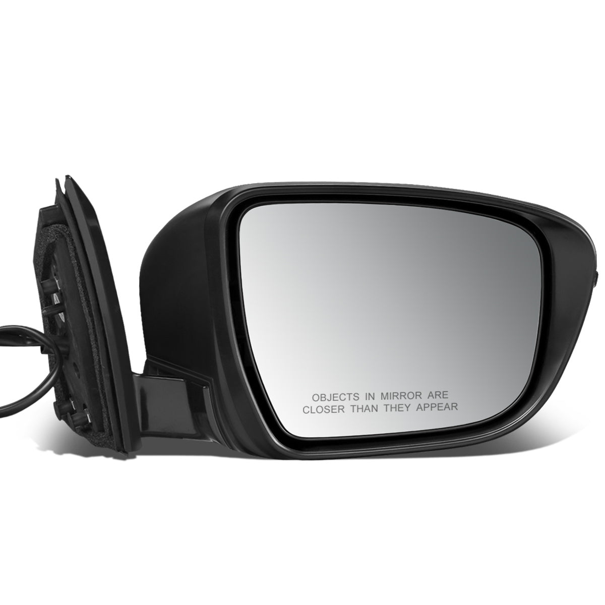 RETROVISOR MIRROR - OEM - 15-18 NISSAN MURANO - POWERED - W/ SIGNAL LIGHT - FOLDING - BLACK MATERIAL - RIGHT