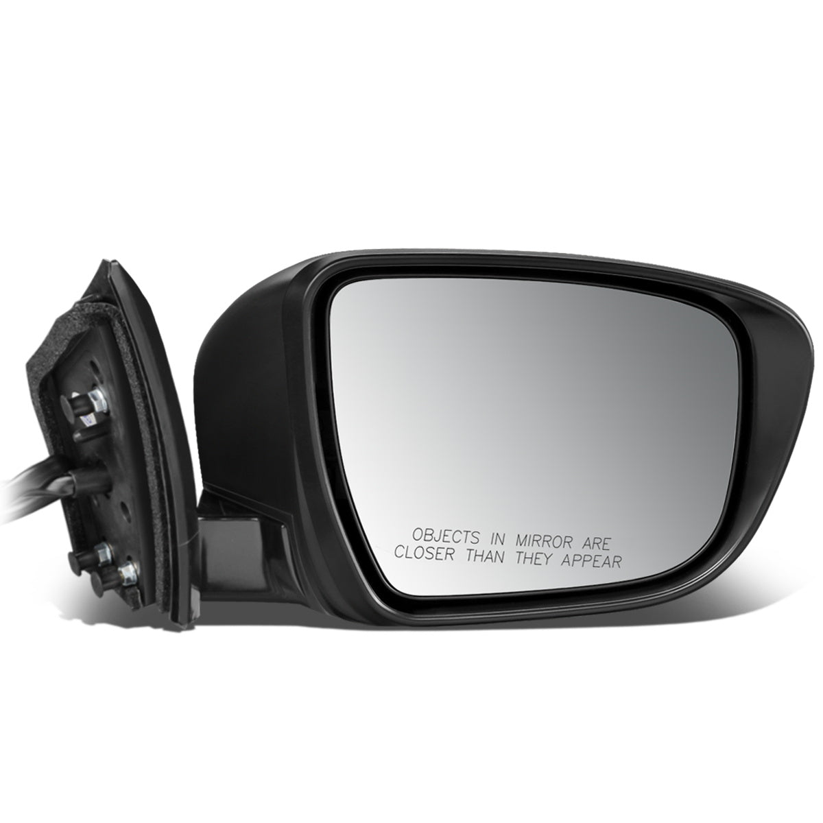RETROVISOR MIRROR - OEM - 15-18 NISSAN MURANO - POWERED - W/ SIGNAL LIGHT - FOLDING - BLACK MATERIAL - RIGHT