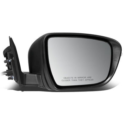 RETROVISOR MIRROR - OEM - 14-16 NISSAN ROGUE - POWERED - W/ SIGNAL LIGHT - FOLDING - BLACK MATERIAL - RIGHT