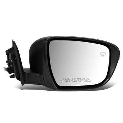 RETROVISOR MIRROR - OEM - 14-16 NISSAN ROGUE - POWERED - HEATED - W/ SIGNAL LIGHT - FOLDING - BLACK MATERIAL - RIGHT