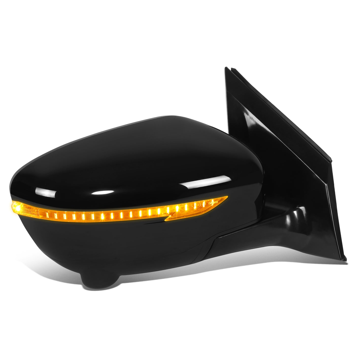 RETROVISOR MIRROR - OE STYLE - NISSAN MURANO 16-24 - WITH POWER WITH HEATED WITH SIGNAL WITH MEMORY - PASSENGER SIDE - PAINT TO MATCH - BLACK