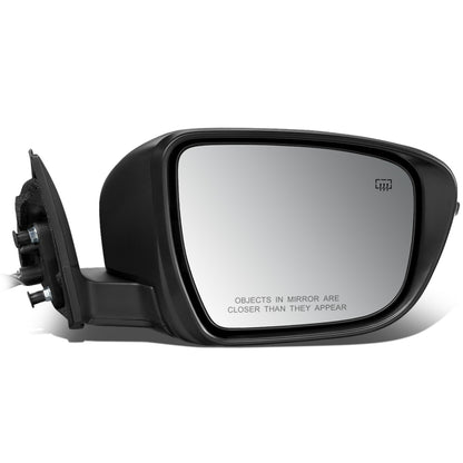 RETROVISOR MIRROR - OEM - 14-16 NISSAN ROGUE - POWERED - HEATED - W/ SIGNAL LIGHT - W/ MEMORY - FOLDING - BLACK MATERIAL - RIGHT