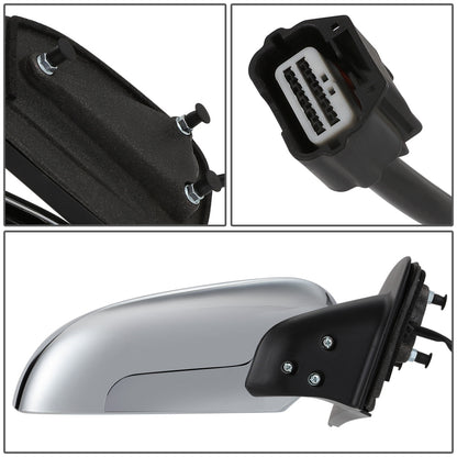 RETROVISOR MIRROR - OEM - 05-20 NISSAN FRONTIER - POWERED - HEATED - FOLDING - CHROME COVER - RIGHT