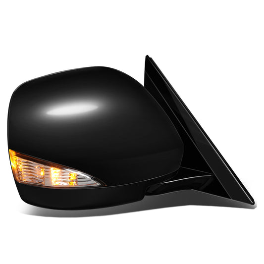 RETROVISOR MIRROR - OEM - 16+ NISSAN TITAN, ARMADA - POWERED - HEATED - W/ SIGNAL LIGHT - POWER FOLDING - TEXTURED - BLACK - RIGHT