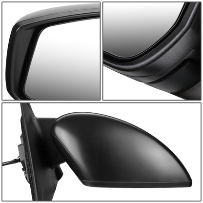 RETROVISOR MIRROR - OEM - 18-20 NISSAN KICKS - POWERED - FOLDING - TEXTURED - BLACK