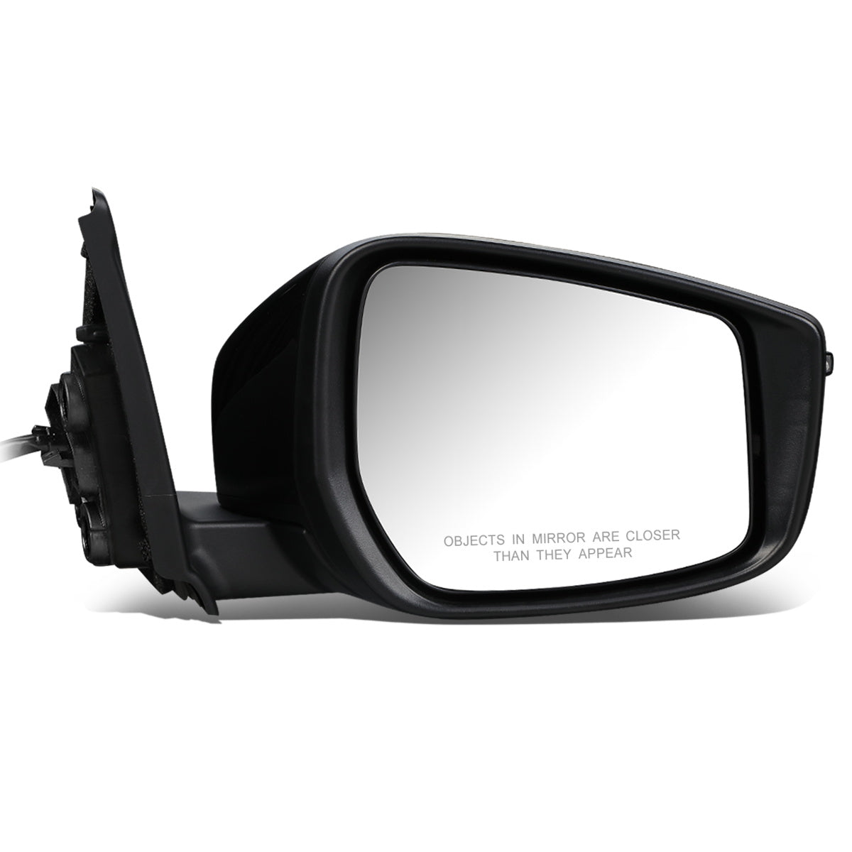 RETROVISOR MIRROR - OEM - 18-20 NISSAN KICKS - POWERED - HEATED - W/ SIGNAL LIGHT - W/ CAMERA - FOLDING - BLACK MATERIAL - RIGHT