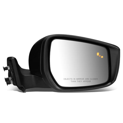 RETROVISOR MIRROR - OEM - 18-19 NISSAN LEAF - POWERED - W/ BSD - FOLDING - BLACK MATERIAL - RIGHT