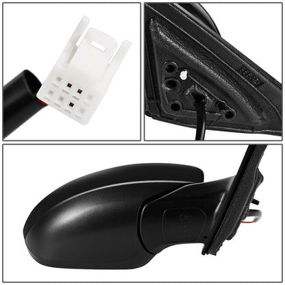 RETROVISOR MIRROR - OEM - 19+ NISSAN ALTIMA 4-DR - POWERED - FOLDING - TEXTURED - BLACK MATERIAL - RIGHT