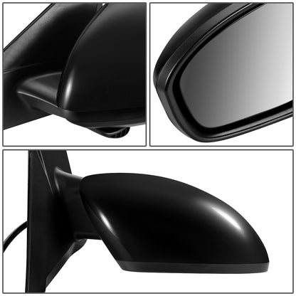 RETROVISOR MIRROR - OEM - 19+ NISSAN ALTIMA 4-DR - POWERED - FOLDING - TEXTURED - BLACK MATERIAL - RIGHT