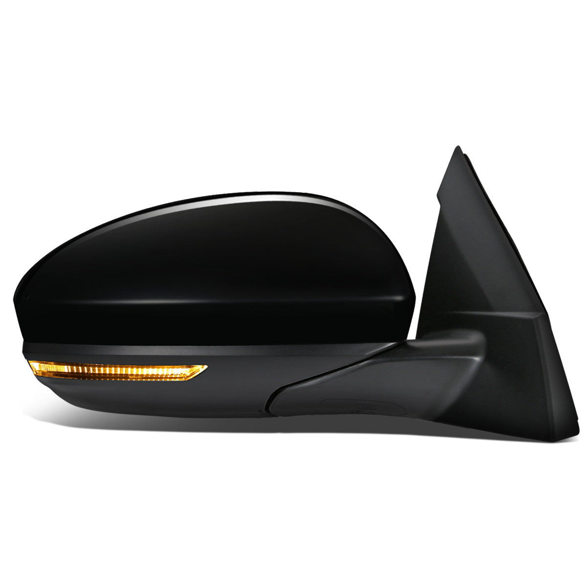 RETROVISOR MIRROR - OEM - 19+ NISSAN ALTIMA 4-DR - POWERED - HEATED - W/ SIGNAL LIGHT - FOLDING - TEXTURED - BLACK MATERIAL - RIGHT