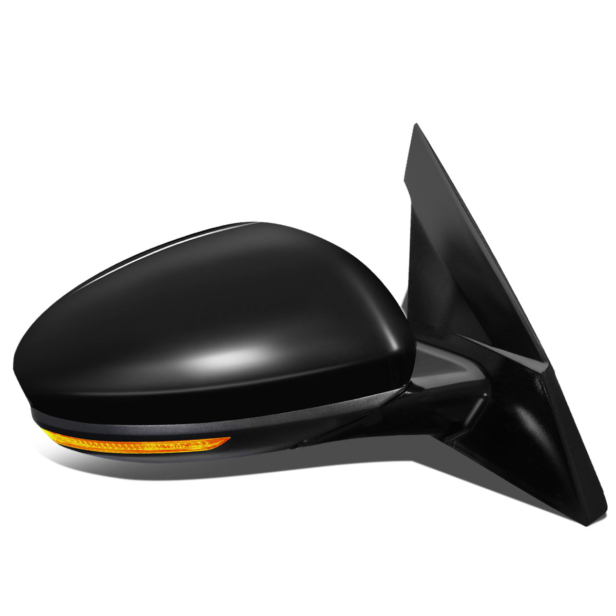 RETROVISOR MIRROR - OEM - 19+ NISSAN ALTIMA 4-DR - POWERED - HEATED - W/ SIGNAL LIGHT - FOLDING - BLACK MATERIAL - RIGHT