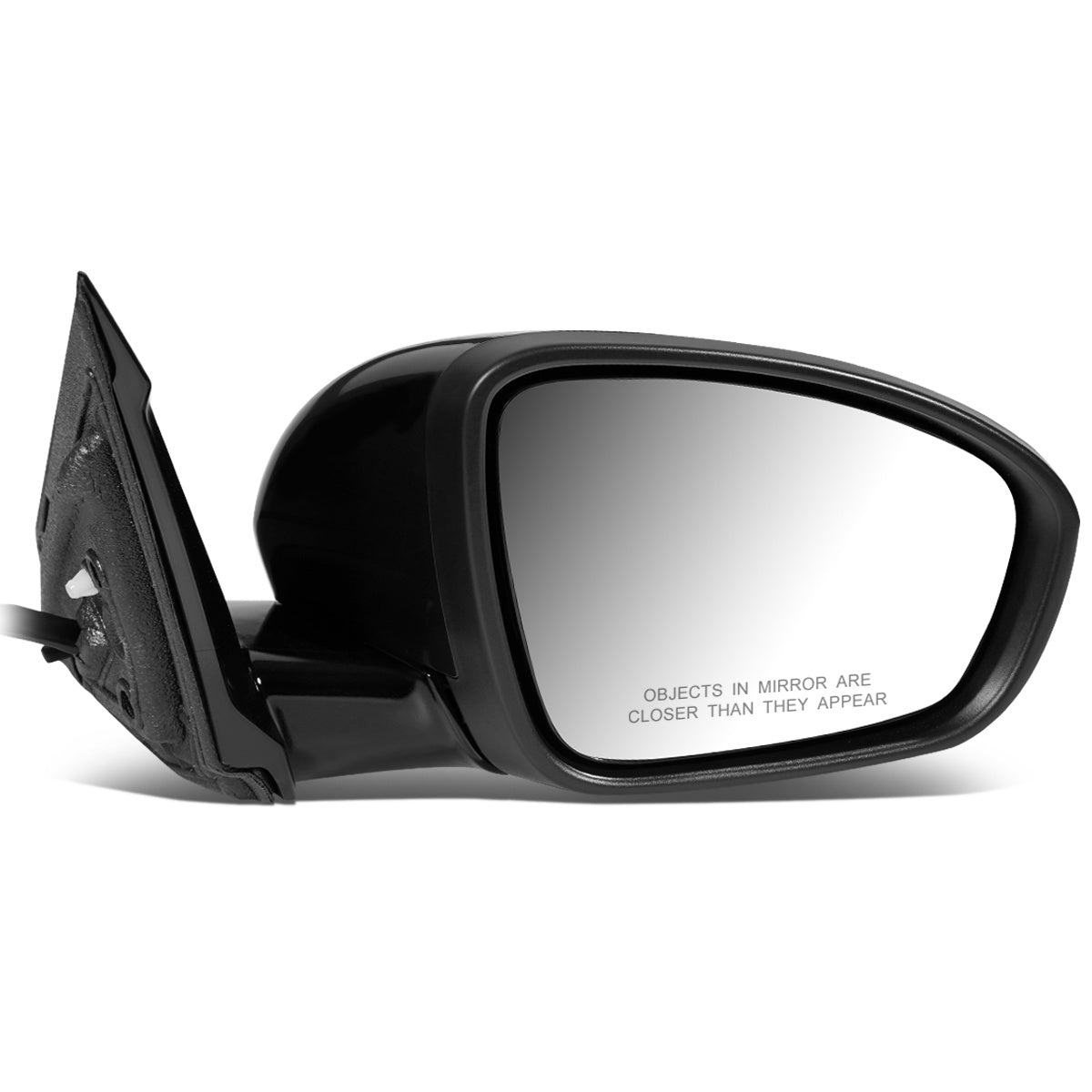 RETROVISOR MIRROR - OEM - 19+ NISSAN ALTIMA 4-DR - POWERED - HEATED - W/ SIGNAL LIGHT - FOLDING - BLACK MATERIAL - RIGHT