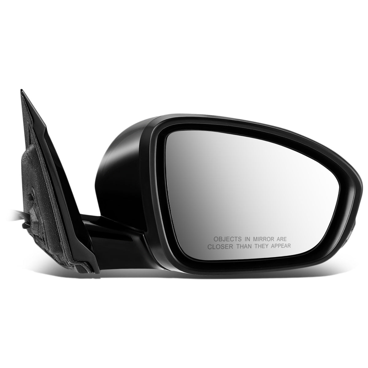 RETROVISOR MIRROR - OEM - 19+ NISSAN ALTIMA 4-DR - POWERED - HEATED - W/ SIGNAL LIGHT - W/ CAMERA - FOLDING - BLACK MATERIAL - RIGHT