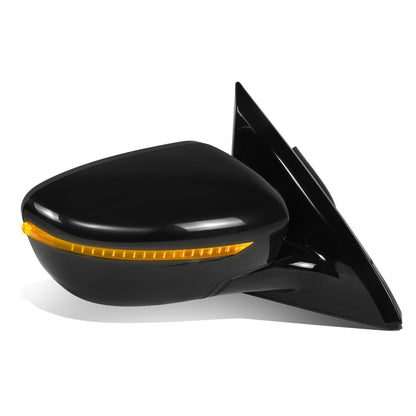 RETROVISOR MIRROR - OE STYLE - NISSAN PATHFINDER 18-20 - WITH POWER WITH HEATED WITH SIGNAL - PASSENGER SIDE - PAINT TO MATCH - BLACK