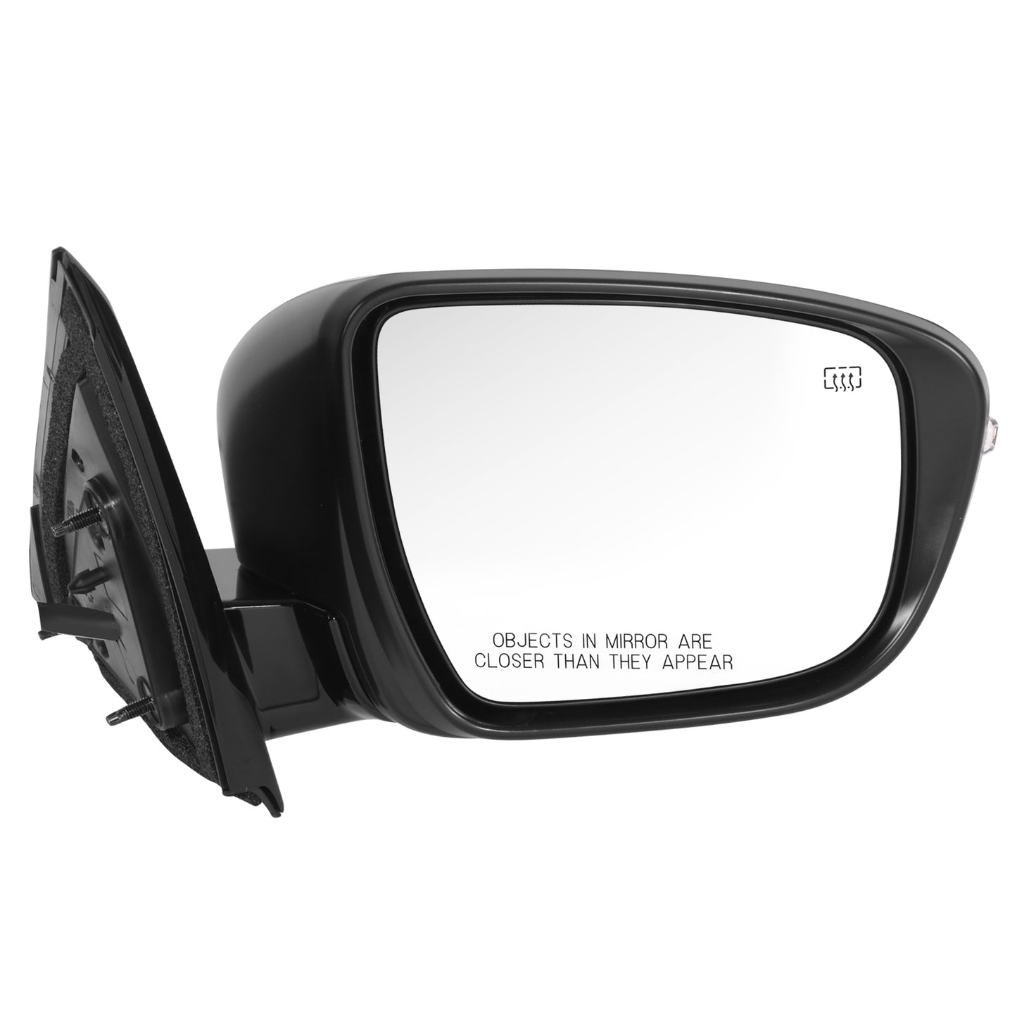 RETROVISOR MIRROR - OE STYLE - NISSAN PATHFINDER 18-20 - WITH POWER WITH HEATED WITH SIGNAL WITH CAMERA WITH MEMORY - PASSENGER SIDE - PAINT TO MATCH - BLACK