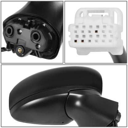 RETROVISOR MIRROR - OE STYLE - NISSAN VERSA 20-24 - WITH POWER - PASSENGER SIDE - PAINT TO MATCH - BLACK