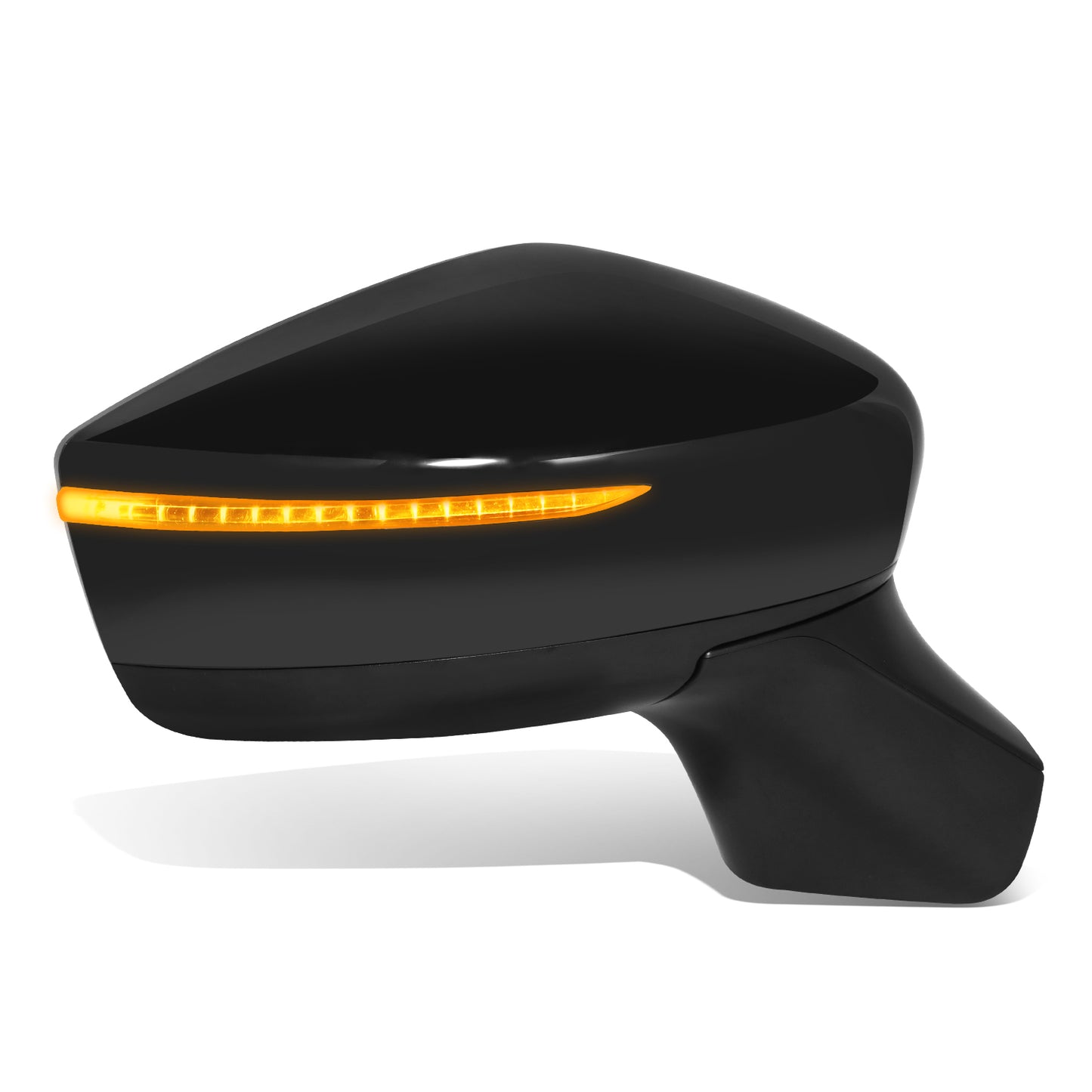 RETROVISOR MIRROR - OE STYLE - NISSAN VERSA 20-24 - WITH POWER WITH HEATED WITH SIGNAL - PASSENGER SIDE - PAINT TO MATCH - BLACK