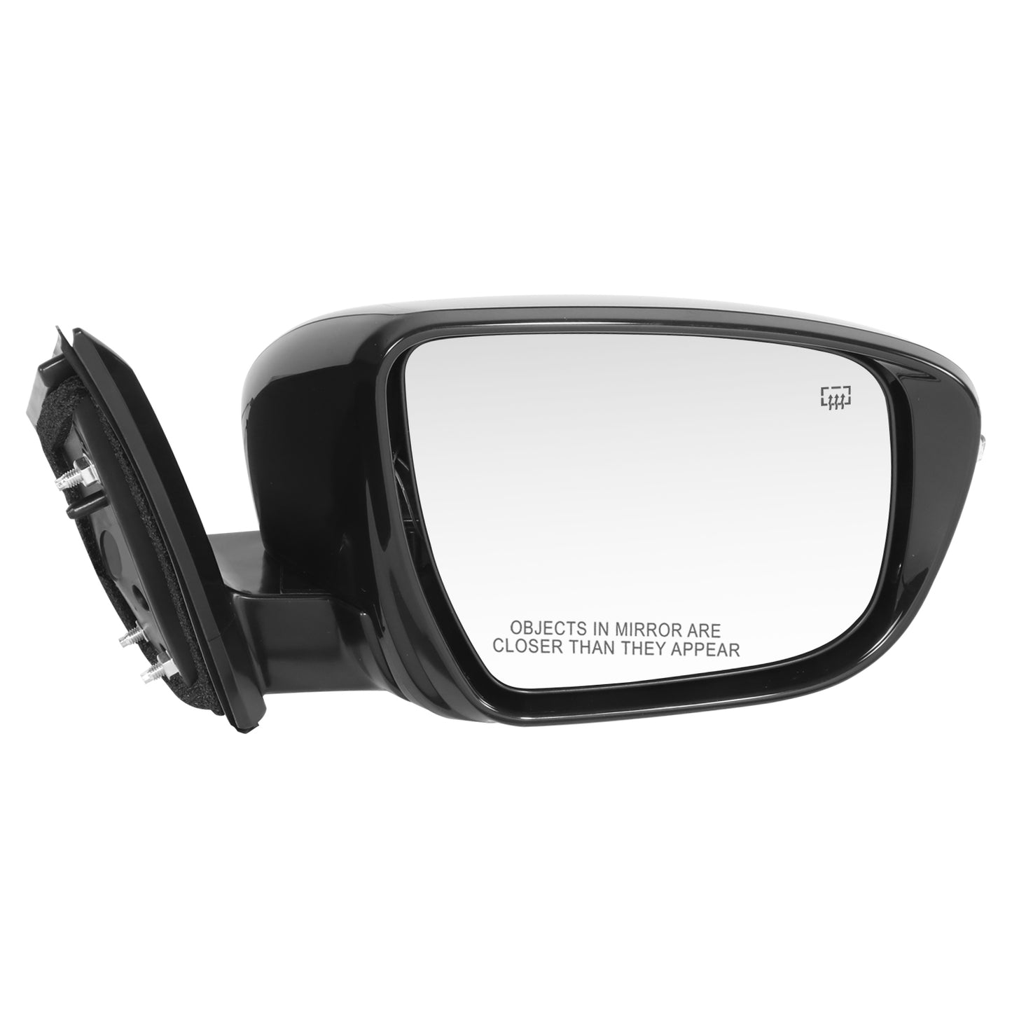 RETROVISOR MIRROR - OE STYLE - NISSAN MURANO 15-16 - WITH POWER WITH HEATED WITH CAMERA WITH SIGNAL WITH MEMORY - PASSENGER SIDE - PAINT TO MATCH - BLACK