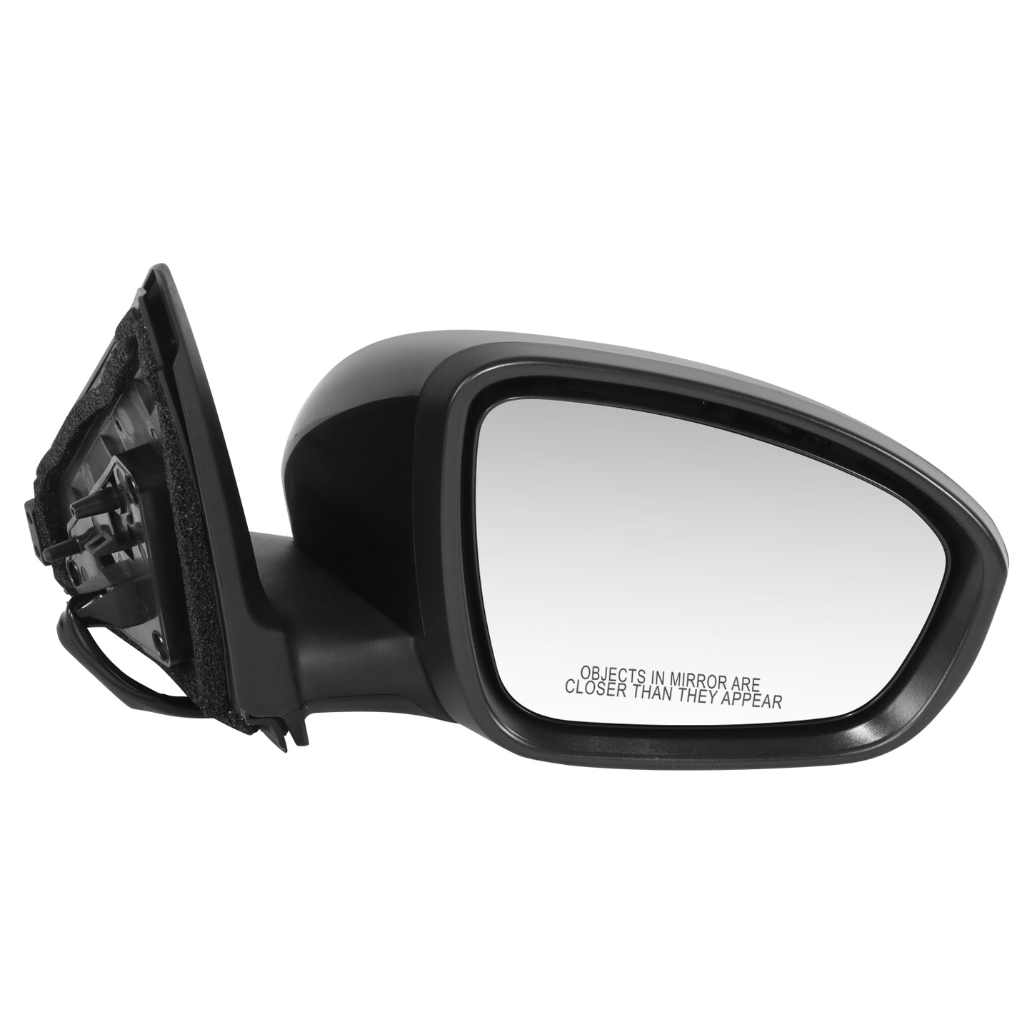 RETROVISOR MIRROR - OE STYLE - NISSAN SENTRA 20-21 - WITH POWER - PASSENGER SIDE - PAINT TO MATCH - BLACK