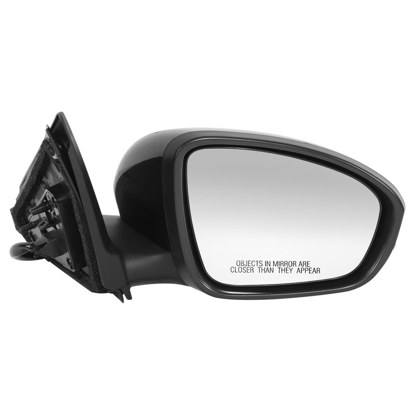 RETROVISOR MIRROR - OE STYLE - NISSAN SENTRA 20-21 - WITH POWER WITH HEATED WITH SIGNAL - PASSENGER SIDE - PAINT TO MATCH - BLACK