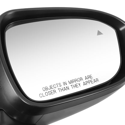 RETROVISOR MIRROR - OE STYLE - NISSAN ROGUE 21-24 - WITH POWER WITH BLIND SPOT - PASSENGER SIDE - PAINT TO MATCH - BLACK