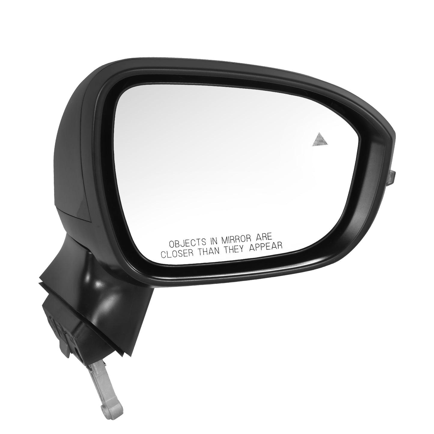 RETROVISOR MIRROR - OE STYLE - NISSAN ROGUE 21-24 - WITH POWER WITH BLIND SPOT WITH BLIND SPOT WITH HEATED - PASSENGER SIDE - PAINT TO MATCH - BLACK
