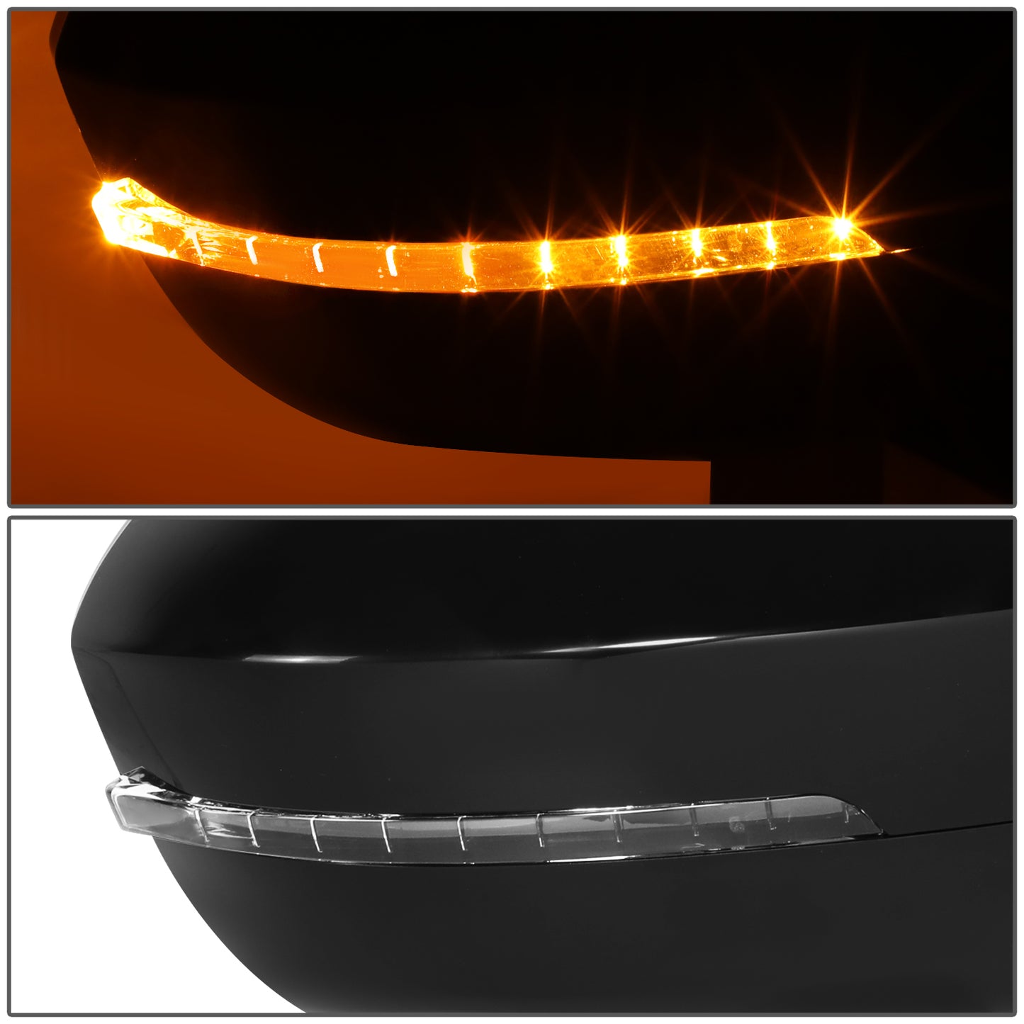 RETROVISOR MIRROR - OE STYLE - NISSAN ROGUE 21-24 - WITH POWER WITH BLIND SPOT WITH BLIND SPOT WITH HEATED - PASSENGER SIDE - PAINT TO MATCH - BLACK