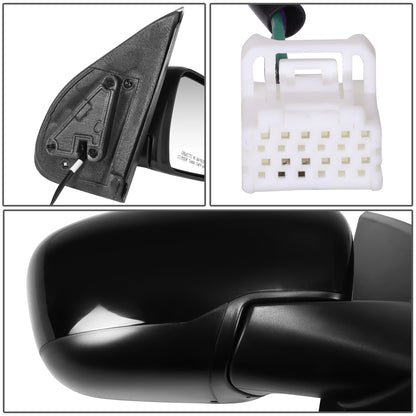 RETROVISOR MIRROR - OE STYLE - NISSAN FRONTIER 22-24 - WITH BLIND SPOT - PASSENGER SIDE - PAINT TO MATCH - BLACK