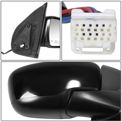 RETROVISOR MIRROR - OE STYLE - NISSAN FRONTIER 22-24 - WITH POWER WITH HEATED WITH BLIND SPOT - PASSENGER SIDE - PAINT TO MATCH - BLACK