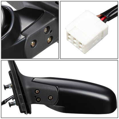 RETROVISOR MIRROR - OEM - 04-06 SCION XB - POWERED - PAINTABLE - BLACK - LEFT