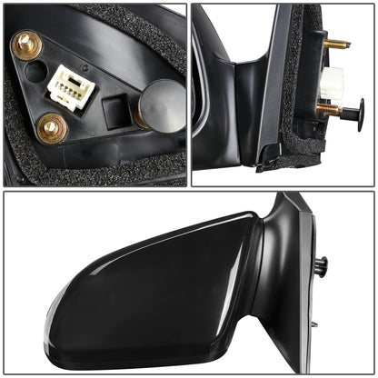 RETROVISOR MIRROR - OEM - 05-10 SCION TC - POWERED - PAINTABLE - BLACK - LEFT