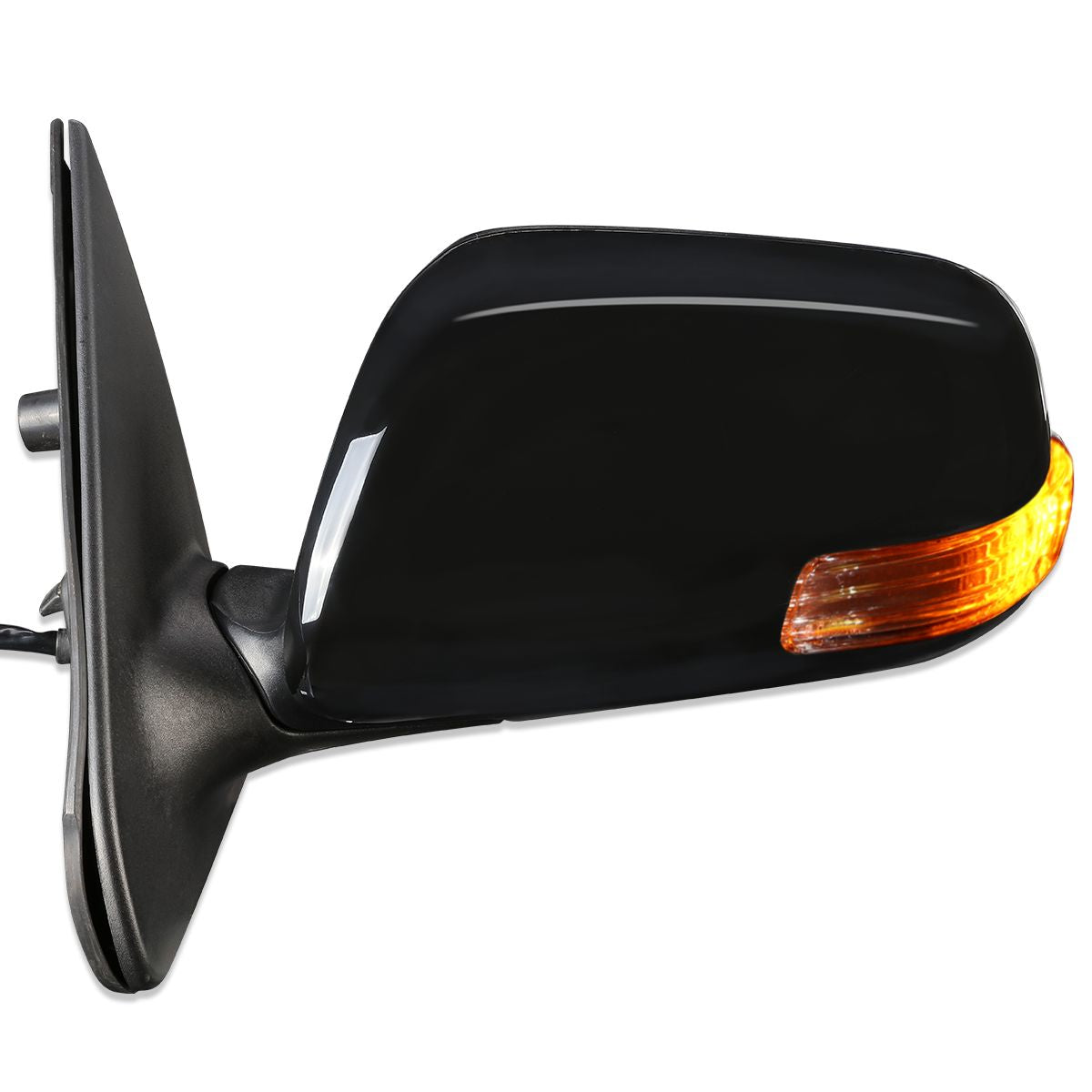 RETROVISOR MIRROR - OEM - 08-14 SCION XD - POWERED - PAINTABLE - BLACK - LEFT