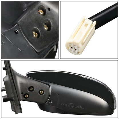 RETROVISOR MIRROR - OEM - 08-14 SCION XD - POWERED - PAINTABLE - BLACK - LEFT