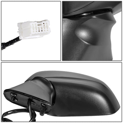 RETROVISOR MIRROR - OEM - 13+ SCION FR-S, TOYOTA BRZ - POWERED - FOLDING - TEXTURED - BLACK - LEFT