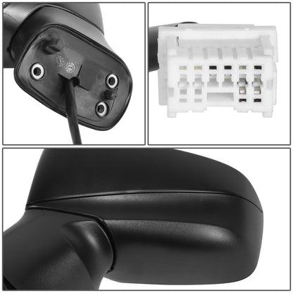 RETROVISOR MIRROR - OE STYLE - SCION FR-S 13-16 - WITH POWER WITH HEATED GLASS - DRIVER SIDE - PAINT TO MATCH - BLACK