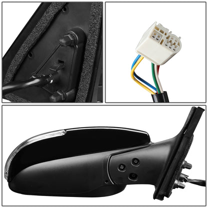 RETROVISOR MIRROR - OEM - 08-15 SCION XB - POWERED - PAINTABLE - BLACK - RIGHT