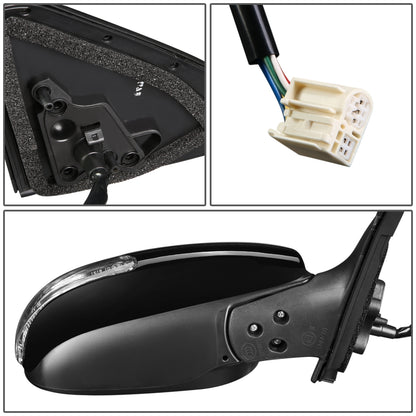 RETROVISOR MIRROR - OEM - 11-16 SCION TC - POWERED - PAINTABLE - BLACK - RIGHT