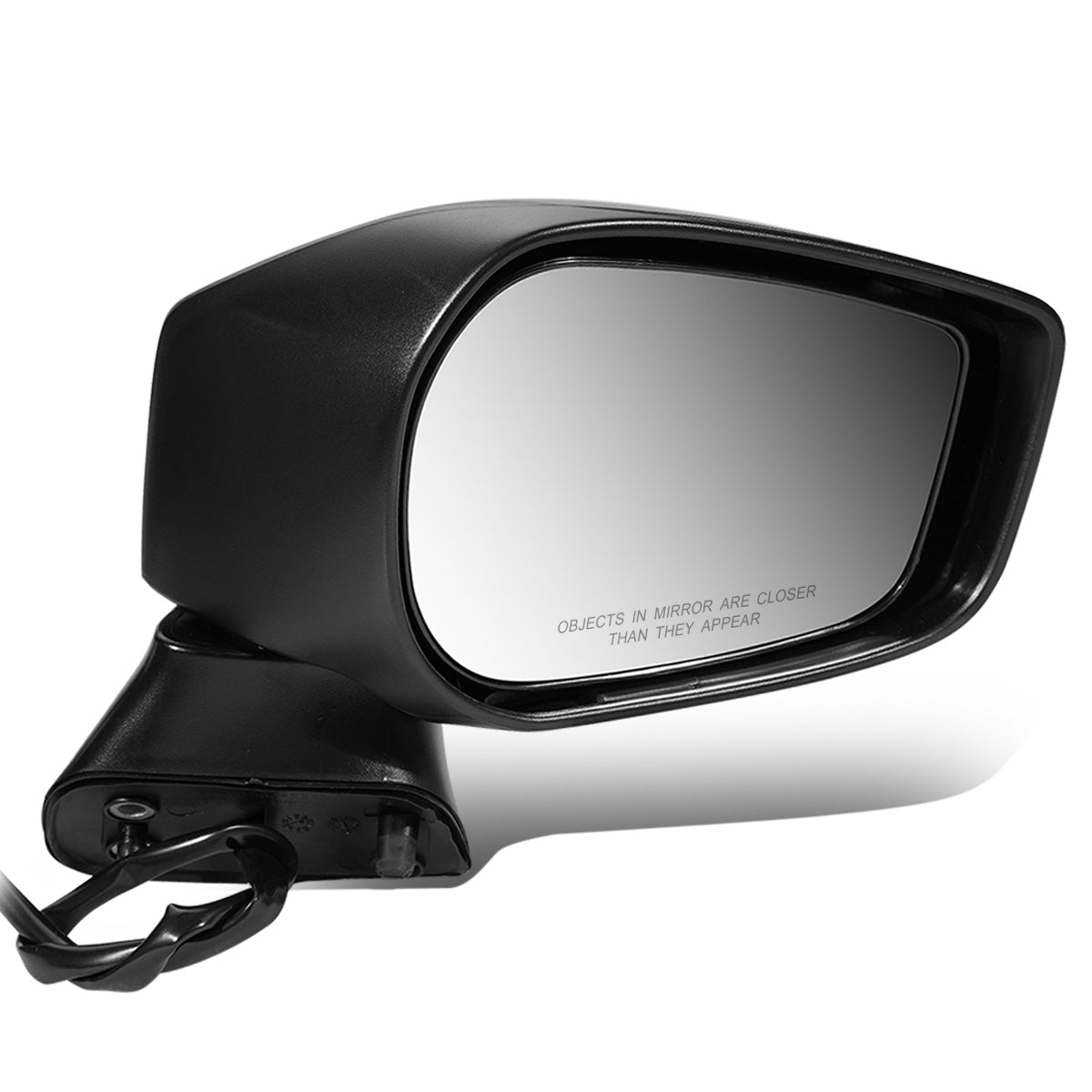 RETROVISOR MIRROR - OEM - 13+ SCION FR-S, TOYOTA BRZ - POWERED - FOLDING - TEXTURED - BLACK