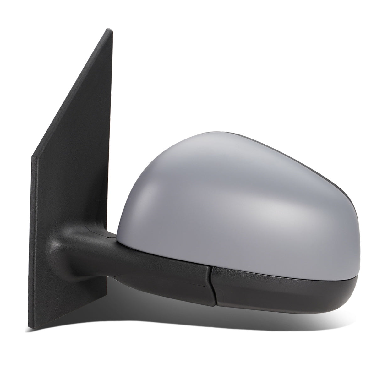 RETROVISOR MIRROR - OEM - 16-17 SMART FORTWO - MANUAL - W/ CABLE - W/ TEMP SENSOR - FOLDING - GRAY - LEFT