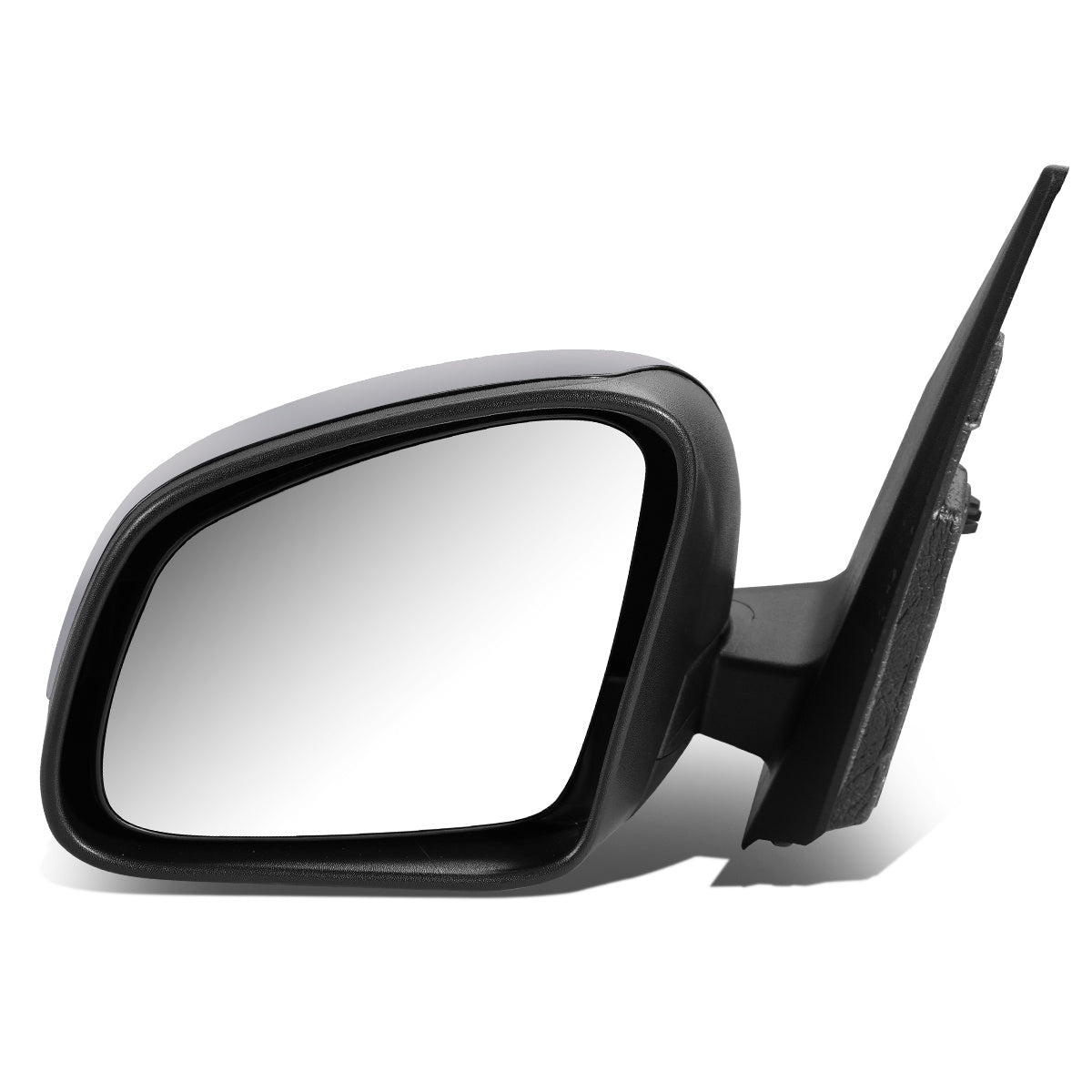 RETROVISOR MIRROR - OEM - 16-17 SMART FORTWO - MANUAL - W/ CABLE - W/ TEMP SENSOR - FOLDING - GRAY - LEFT