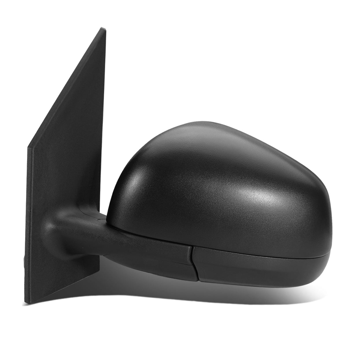 RETROVISOR MIRROR - OEM - 16-17 SMART FORTWO - POWERED - W/ TEMP SENSOR - FOLDING - TEXTURED - BLACK - LEFT