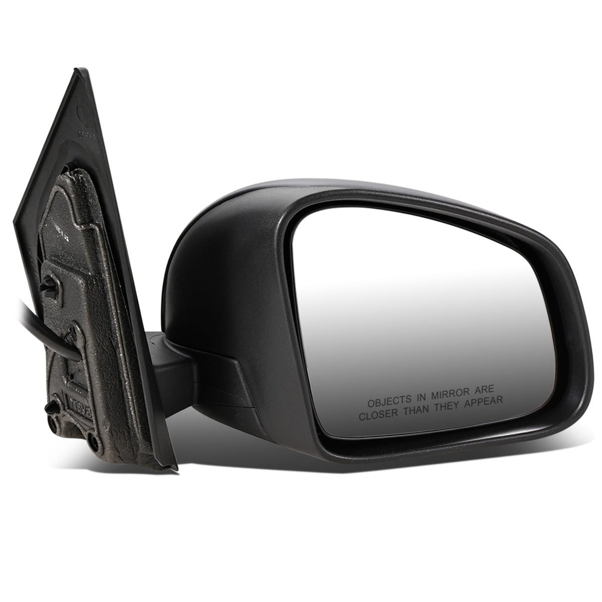 RETROVISOR MIRROR - OEM - 16-17 SMART FORTWO - POWERED - W/ TEMP SENSOR - FOLDING - GRAY - RIGHT