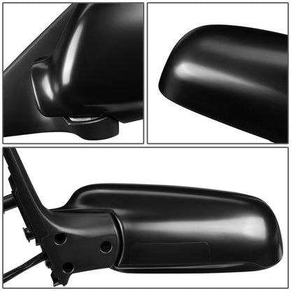 RETROVISOR MIRROR - OEM - 02-07 SUBARU IMPREZA / 02-07 SUBARU OUTBACK - POWERED - TEXTURED - BLACK - LEFT