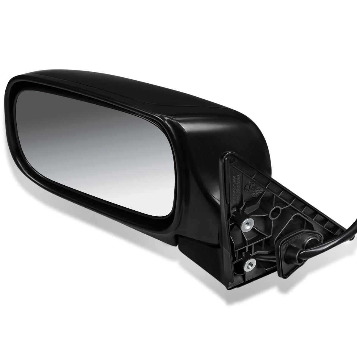 RETROVISOR MIRROR - OEM - 04-08 SUBARU FORESTER X - POWERED - TEXTURED - BLACK - LEFT