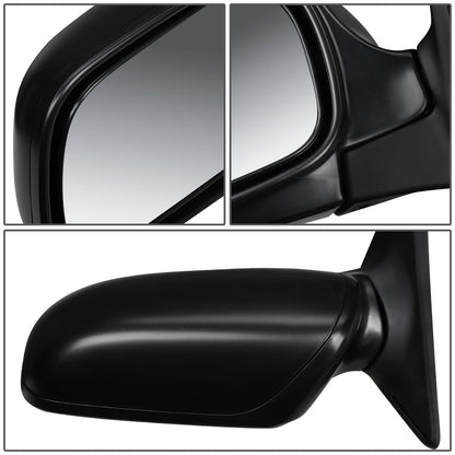 RETROVISOR MIRROR - OEM - 04-08 SUBARU FORESTER X - POWERED - TEXTURED - BLACK - LEFT