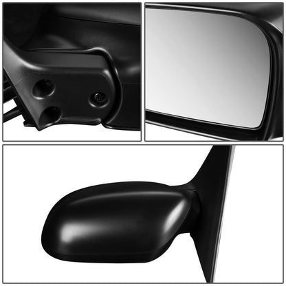 RETROVISOR MIRROR - OEM - 08-12 SUBARU IMPREZA / 09-11 SUBARU IMPREZA R / 08-11 SUBARU IMPREZA SPORT - POWERED - TEXTURED - BLACK - LEFT