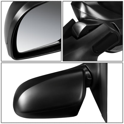 RETROVISOR MIRROR - OEM - 09-10 SUBARU FORESTER X XT - POWERED - TEXTURED - BLACK - LEFT